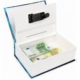 Buchsafe mit Zahlenschloss – versteckter Tresor im Buchdesign für Geld, Schmuck & Dokumente