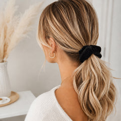 Scrunchie Haargummi mit Geheimfach – unauffälliges Versteck für Geld, Schlüssel & Kopfhörer